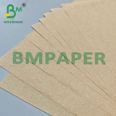 30gm 35gm Compostable Unbleached Burger Paper Untuk Pengemasan Makanan Minyak