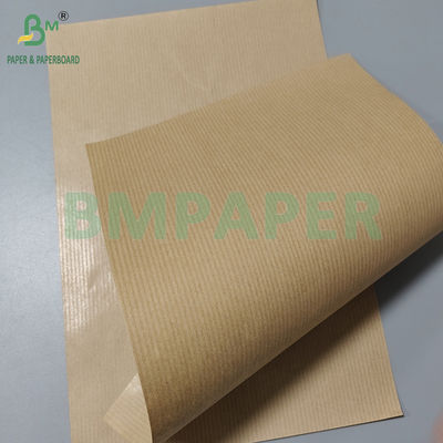 60gm MG Brown Striped Kraft Paper Untuk Membuat Kantong Kertas Kopi