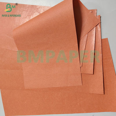 40gm MG Red Wax Striped Kraft Paper Untuk Peras Dan Pengemasan Buah Lainnya