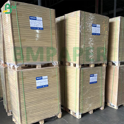 50gm 60gm Kertas tahan panas tahan lemak untuk kemasan makanan berlemak Brown & White Kit3 Kit5 Kit7 Kelembaban tahan daur ulang