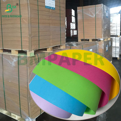 150GSM 180GSM 230GSM Kertas Bristol Berwarna Tanpa Lapisan Kedua Sisi untuk Pencetakan Offset