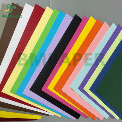 150GSM 180GSM 230GSM Kertas Bristol Berwarna Tanpa Lapisan Kedua Sisi untuk Pencetakan Offset