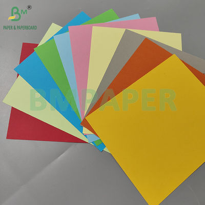 80gm 120gm Warna Tanpa Lapisan Kertas Tanpa Kayu Untuk Seni Origami Dan Catatan Lengket