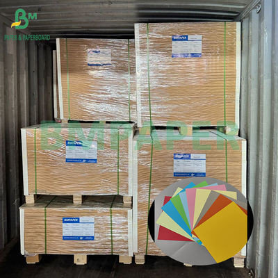 80gm 120gm Warna Tanpa Lapisan Kertas Tanpa Kayu Untuk Seni Origami Dan Catatan Lengket