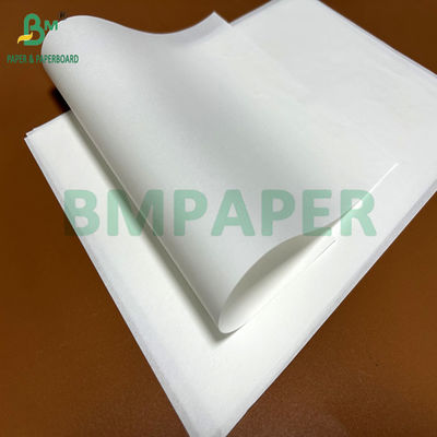 35 gram 40 gram Putih Warna Greaseproof Kertas Untuk Membungkus Makanan Cepat 20 x 26cm