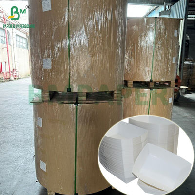 300g PET Laminated Food Grade Tray Liner Paper Rolls 635mm Suhu Tinggi