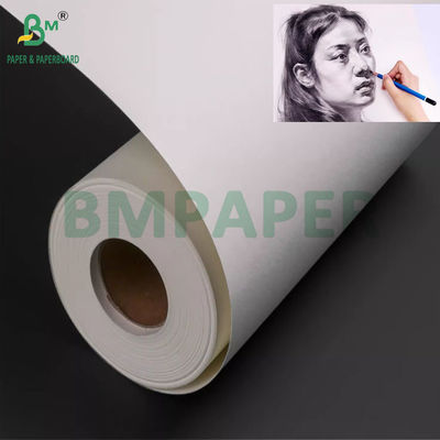Gulungan Kertas Sketsa Seni Tanpa Lapisan 160gram 180gram Untuk Menggambar 914mm x 50m
