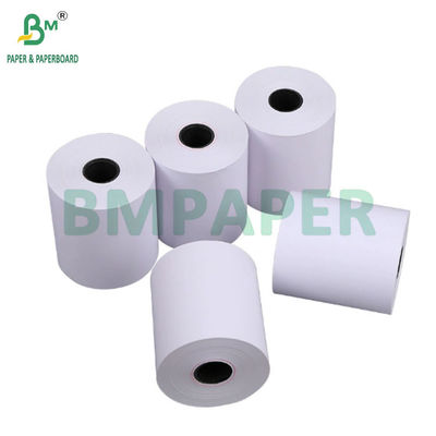 50gm 55gm 80x80mm ATM Termal Paper Roll Untuk Bank POS