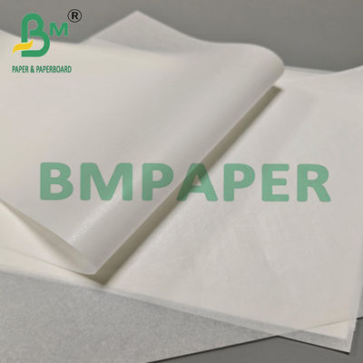 Kertas tahan minyak silikon putih tahan 40 gram untuk penggorengan udara 40 x 60 cm