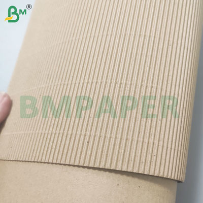 2.5mm Dua Lapisan B Flute Brown Lembar kertas bergelombang untuk karton