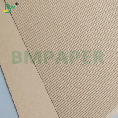 2.5mm Dua Lapisan B Flute Brown Lembar kertas bergelombang untuk karton