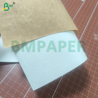 Ketahanan air mata tinggi kertas kraft berpori Putih Tidak Putih Semi-Extensible Sack Paper