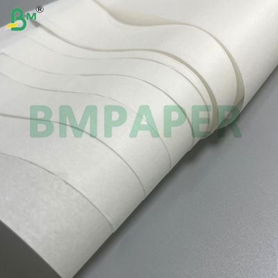 60g Kekuatan Tinggi Fleksibilitas Putih 800*1100mm kertas kraft putih untuk tas belanja Tas tangan