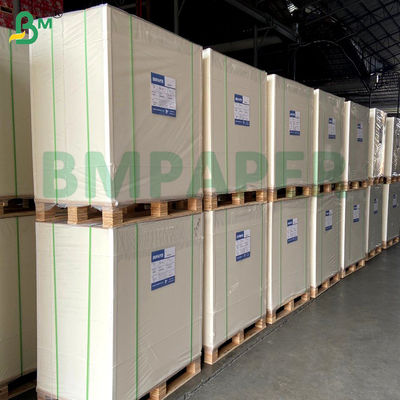 60g Kekuatan Tinggi Fleksibilitas Putih 800*1100mm kertas kraft putih untuk tas belanja Tas tangan