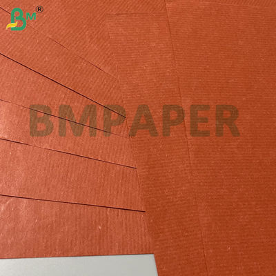 43gsm Fleksibel Bernafas Merah Bergaris Kraft Paper Roll 750mm 800mm Untuk Membungkus Hadiah