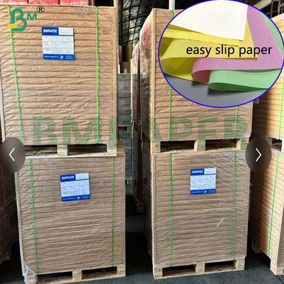 Kertas Mudah Luncur Hijau Kuning 38gsm 40gsm Untuk Pembuatan Kue Cangkir 8.5 x 11 inci