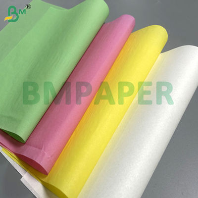 Kertas Mudah Luncur Hijau Kuning 38gsm 40gsm Untuk Pembuatan Kue Cangkir 8.5 x 11 inci