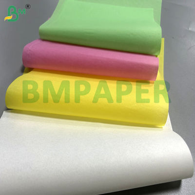 Kertas Mudah Luncur Hijau Kuning 38gsm 40gsm Untuk Pembuatan Kue Cangkir 8.5 x 11 inci