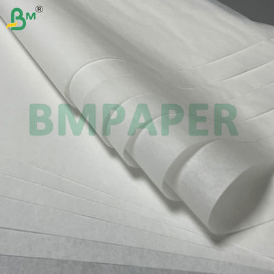 28gsm Lint Translucence Tinggi Putih - Free Glassine Liner Paper Untuk Perlindungan Elektronik Gasket Industri