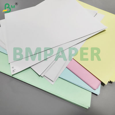 60g 75g NCR Carboness lembar kertas Untuk Formulir Aplikasi Ukuran Surat Gambar Hitam