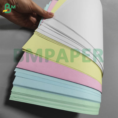 60g 75g NCR Carboness lembar kertas Untuk Formulir Aplikasi Ukuran Surat Gambar Hitam