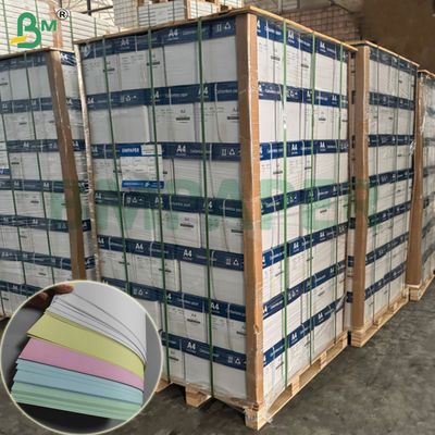 60g 75g NCR Carboness lembar kertas Untuk Formulir Aplikasi Ukuran Surat Gambar Hitam