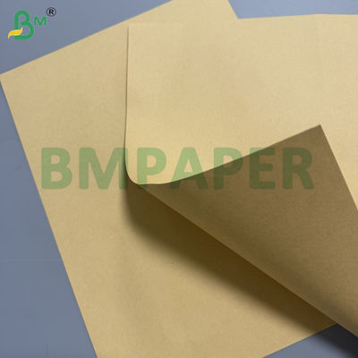 120gsm Kertas tulis Braille cokelat terang lembar kosong Penyediaan orang buta 22x30cm