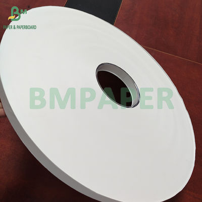 Gulungan Kertas Pembungkus Sedotan yang Dapat Didegradasi 25gsm 28gsm Keamanan Pangan 22-50mm