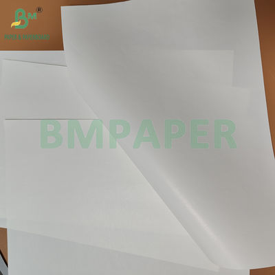 Kertas Tahan Basah Satu Sisi Mengkilap Putih 75gsm 80gsm Untuk Kemasan Minuman