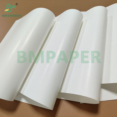 Kertas Tahan Basah Satu Sisi Mengkilap Putih 75gsm 80gsm Untuk Kemasan Minuman