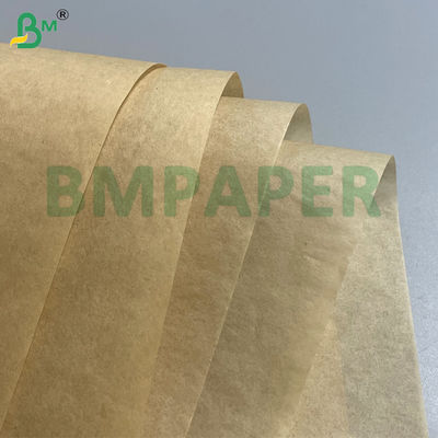 38g 45g Kit 7 Food Grade Smooth Kraft Greaseproof Paper Untuk Pengemasan Makanan Cepat
