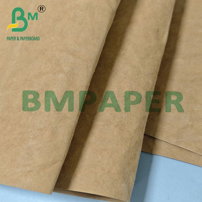 Gulungan Kertas Kraft Daur Ulang Tekstur Alami untuk Pembungkus Kado