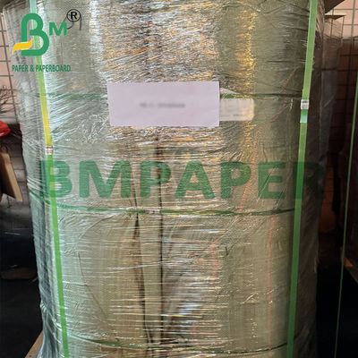 Gulungan Kertas Kraft Daur Ulang Tekstur Alami untuk Pembungkus Kado