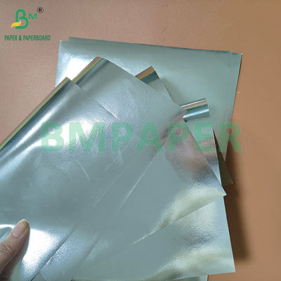 Kertas Pembungkus Makanan Grade Makanan Perak Dan Coklat dengan Tingkat Kedap Udara Tinggi 70gsm untuk Kantong Dessert