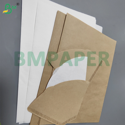 50gm Putih dan Brown Coffee Filter Paper Untuk Drip Coffee Maker Tidak Rasanya
