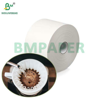 Berkualitas Makanan Putih Tidak Putih 40GSM 50GSM Kafe Filter Paper Roll 1200mm