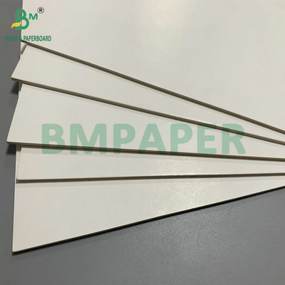 Papan Tampilan Putih Pulp Kayu 1mm 2mm 1220x2440mm Pencetakan Digital Format Besar