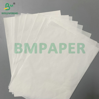 Tidak dilapisi 36gsm 38gsm Putih Proof Glass Lining Interlayer Paper Format Besar
