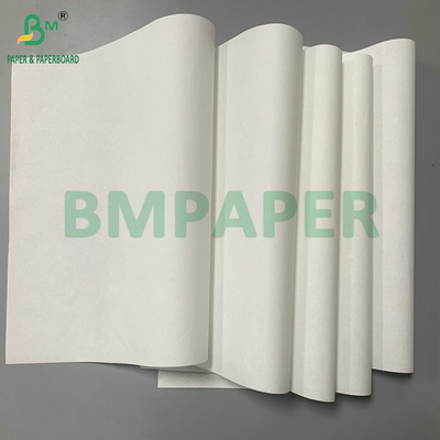 Tidak dilapisi 36gsm 38gsm Putih Proof Glass Lining Interlayer Paper Format Besar