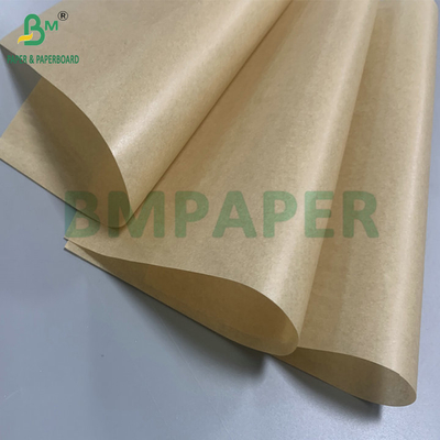 30gm 40gm Brown Silikon Base Paper Double Side Silikon Jumbo Roll