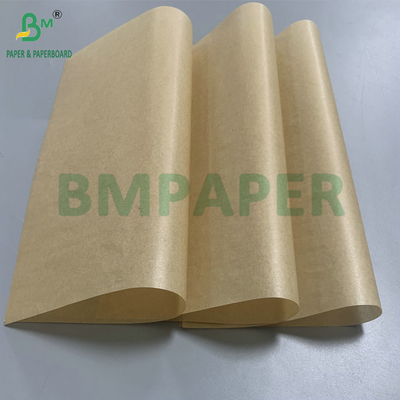 30gm 40gm Brown Silikon Base Paper Double Side Silikon Jumbo Roll