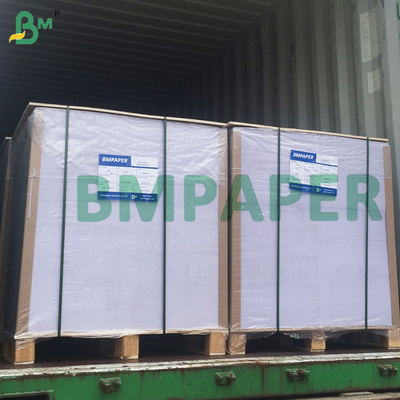 Kertas Gloss Dilapisi Satu Sisi 70gsm Kekuatan Basah Tinggi Untuk Label Bir