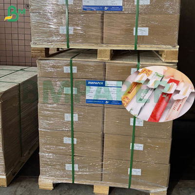 26gsm Toothpick Wrapping Paper Slitting Rolls Putih/ Kraft Brown Warna