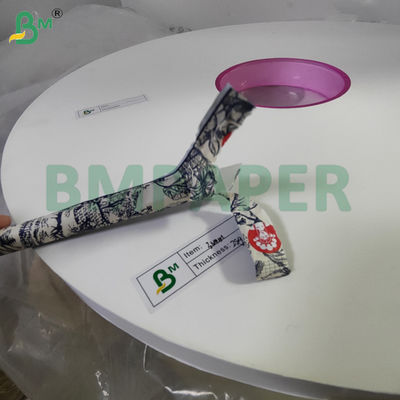 Kertas Pembungkus Jerami 26gsm 28gsm Kekuatan Tinggi Ramah Lingkungan 32MM