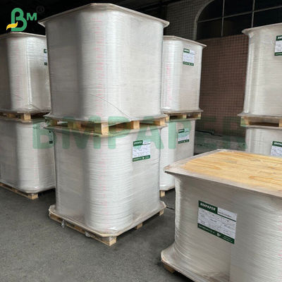 Kertas Pembungkus Jerami 26gsm 28gsm Kekuatan Tinggi Ramah Lingkungan 32MM