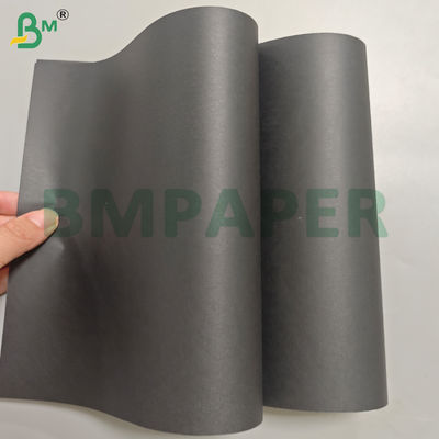 Lembaran Kertas Kraft Hitam Kekuatan Tinggi 80Gsm untuk Tas Belanja