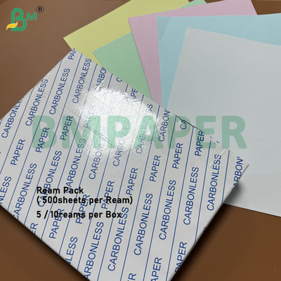60gm 65gm Karbonless Copy Paper 8.5 X 11inch CFB CF Canary Warna CCP Paper
