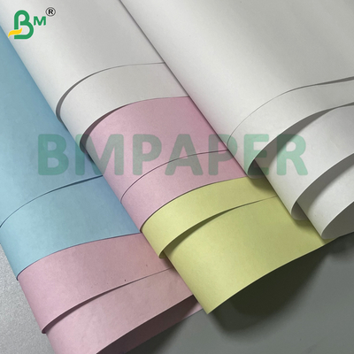 60gsm 65gsm 8.5"X11" Putih / Pink / Biru Karbonless Copy Paper Untuk tagihan faktur kuitansi