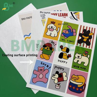 1070D 1056D High-Performance Inkjet Coated Fabric Paper Untuk Desktop Printing A4 A5 Ukuran Khusus