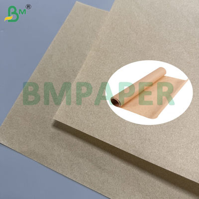40gm Kit 7 Unbleached Greaseproof Paper Rolls Untuk Fast Food Packaging 350mm 635mm 916mm